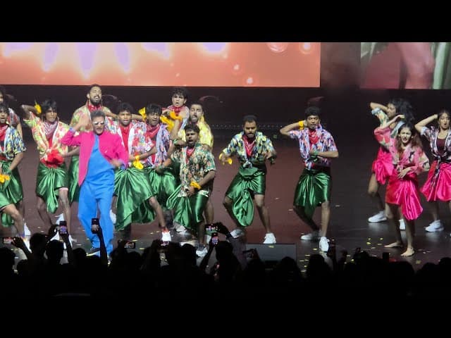 Prabhu Deva LIVE in Dallas! 🔥 Petta Rap, Kaasu Mela & Pokkiri Pongal | Cool Beat Dancers